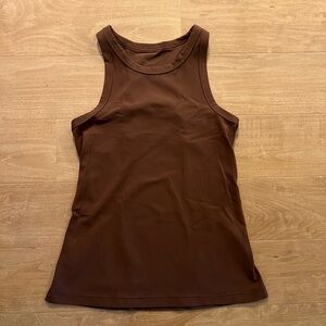 Lululemon Align Racerback Tank Chocolate Brown Sz4